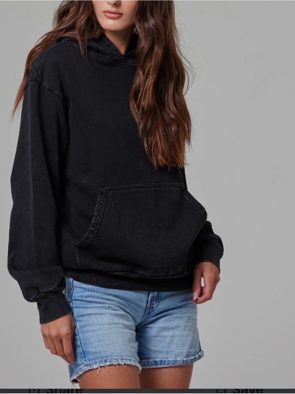 Talentless Vintage Black Wash Pullover Hoodie